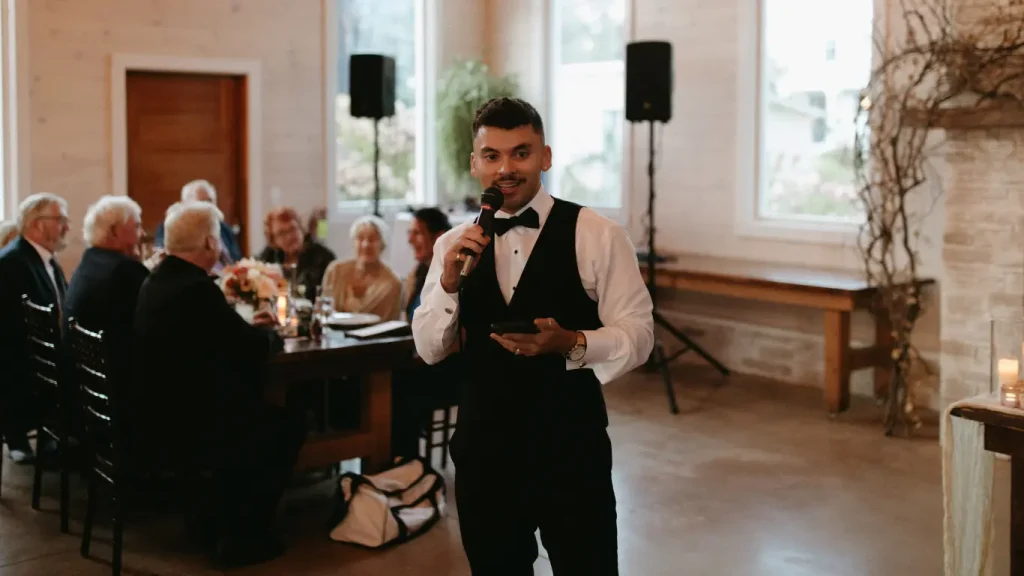 Garden Wedding Venue Setting Style