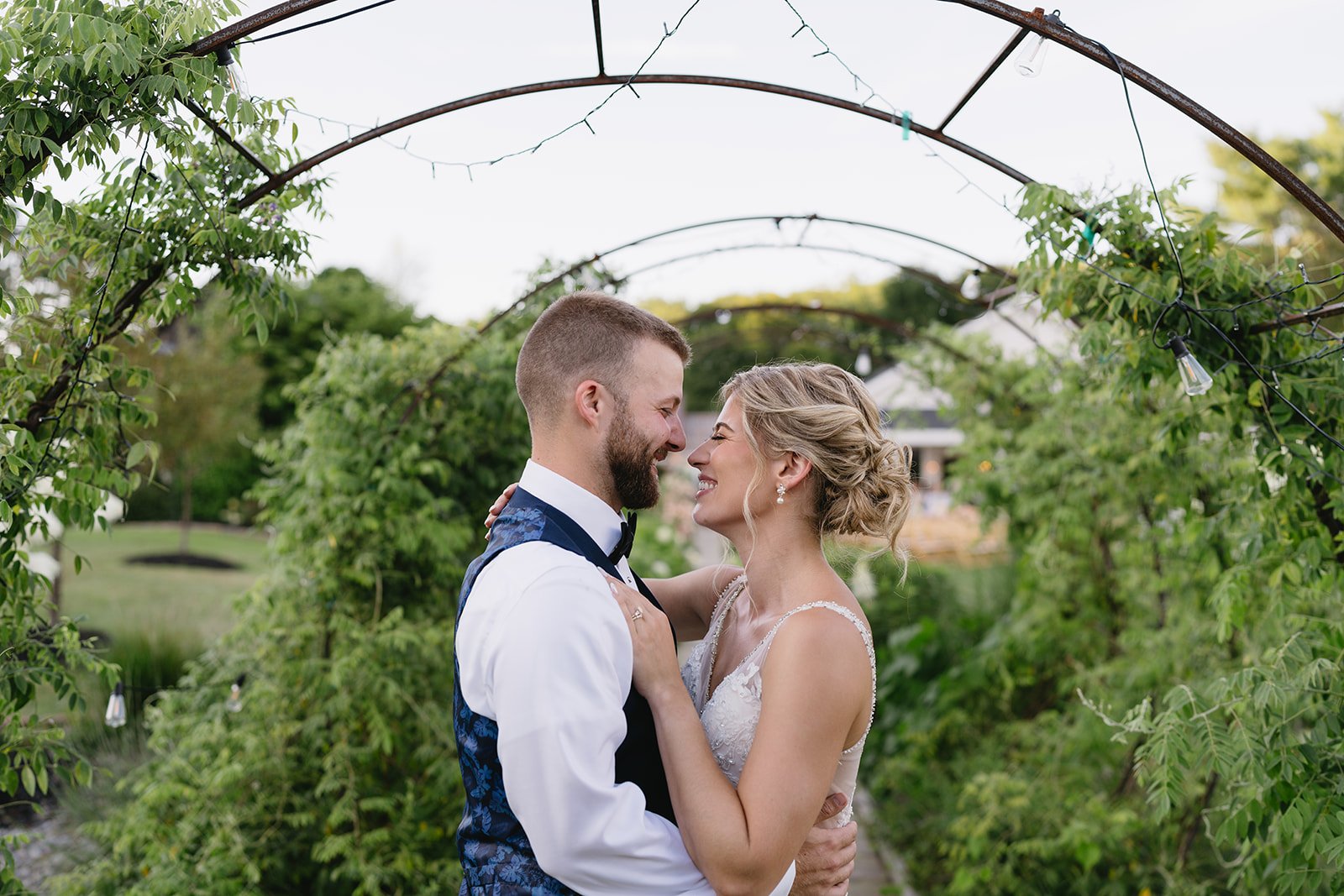 Romantic Garden Wedding in Upstate NY