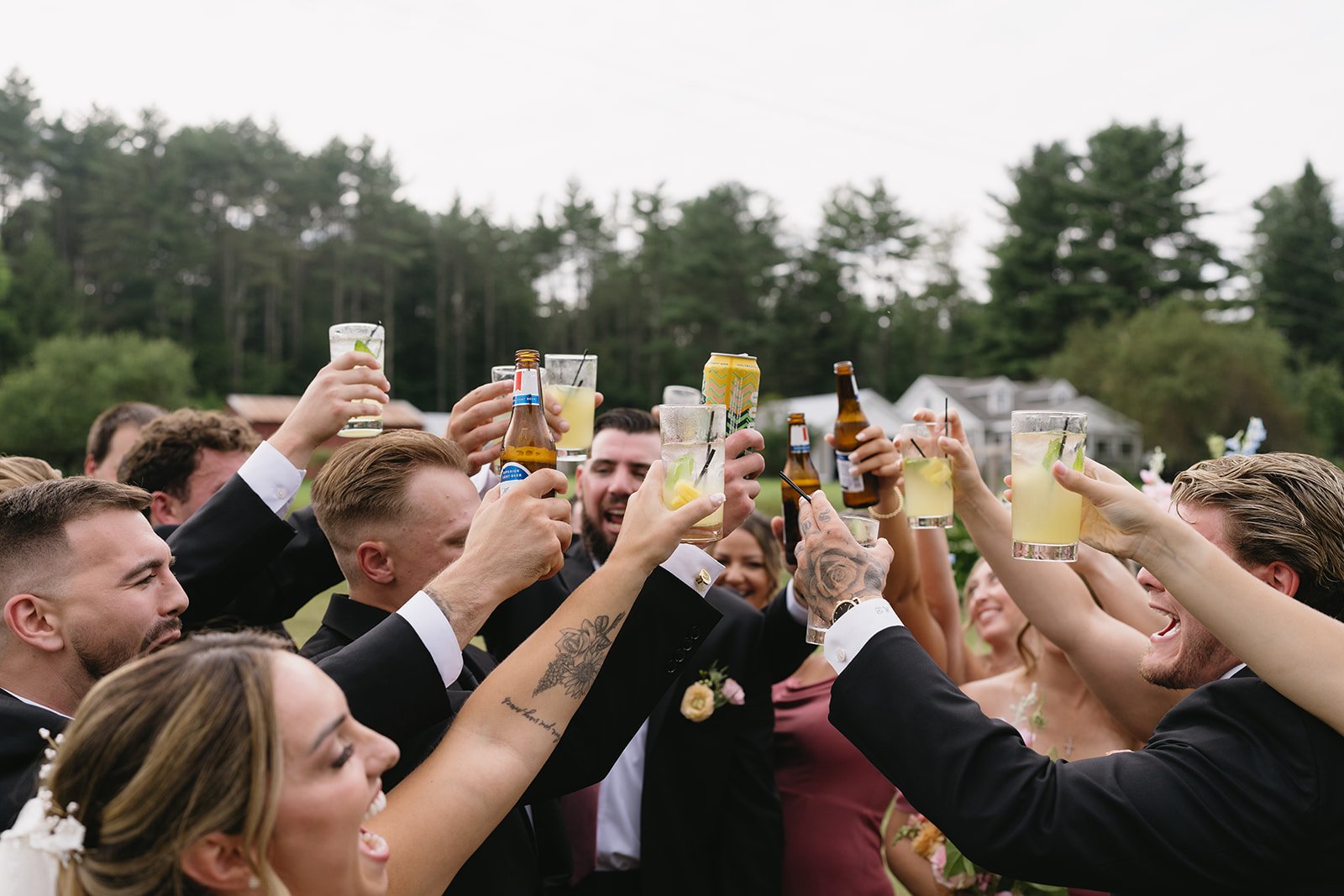 Wedding Enjoying scene