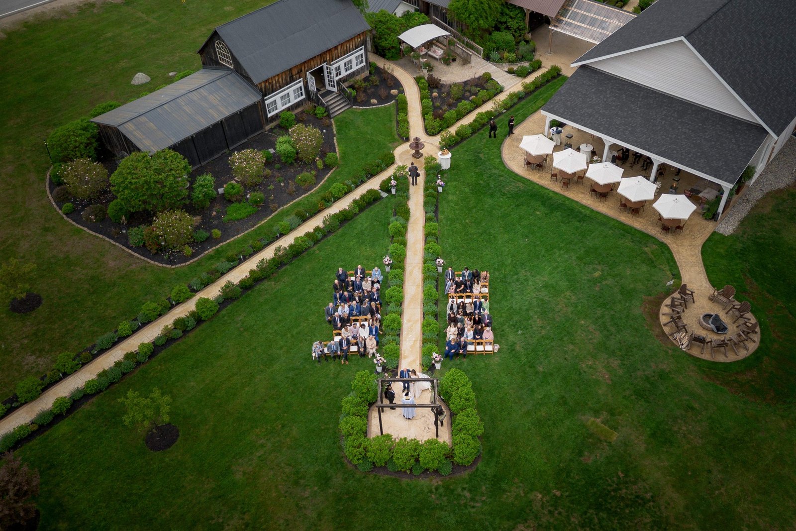 Three spaces in The Promise Gardens